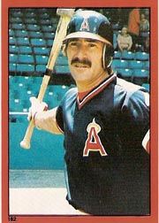 1982 Topps Baseball Stickers     162     Bob Grich